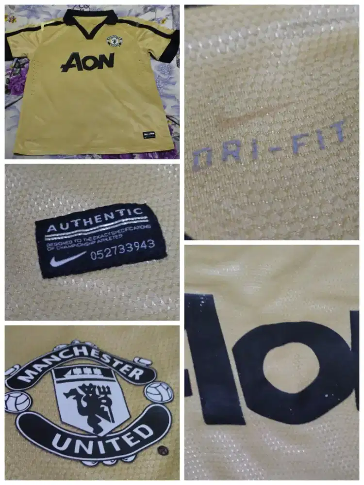 Jersey MU gold AON