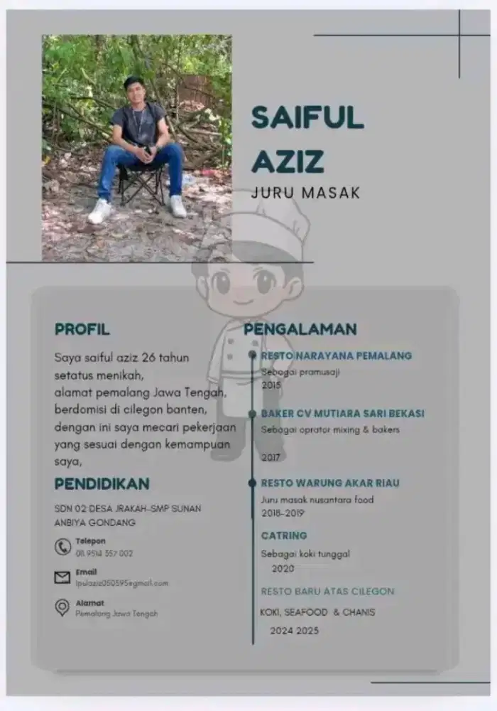 Mencari pekerjaan yang sesuai pengalaman