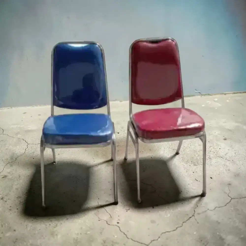 Kursi susun full crom