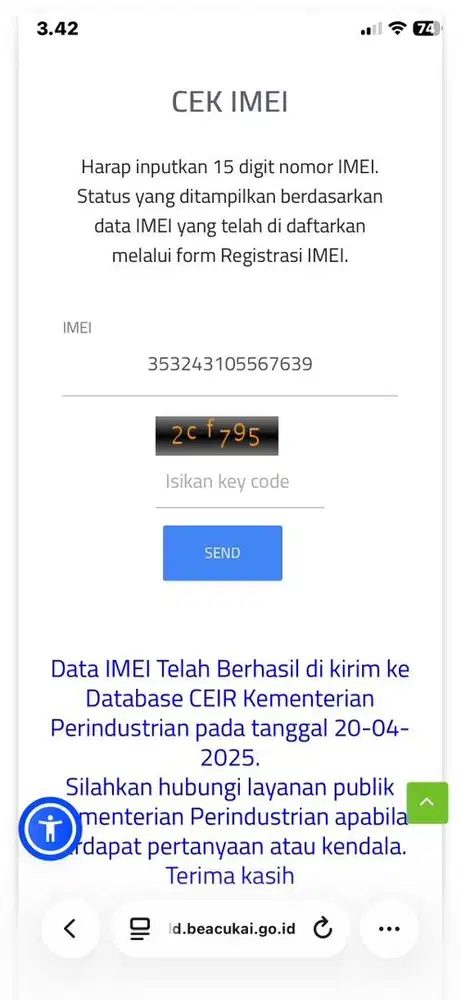 iPhone 11 PRO 64gb Terdaftar BeaCukai