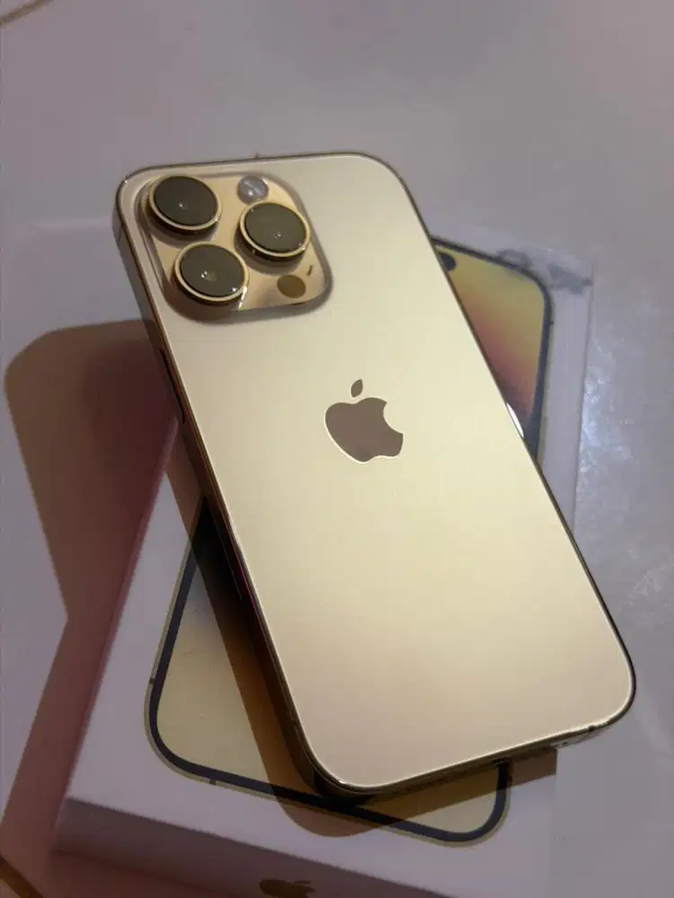 iphone 14 pro 256gb gold fullset