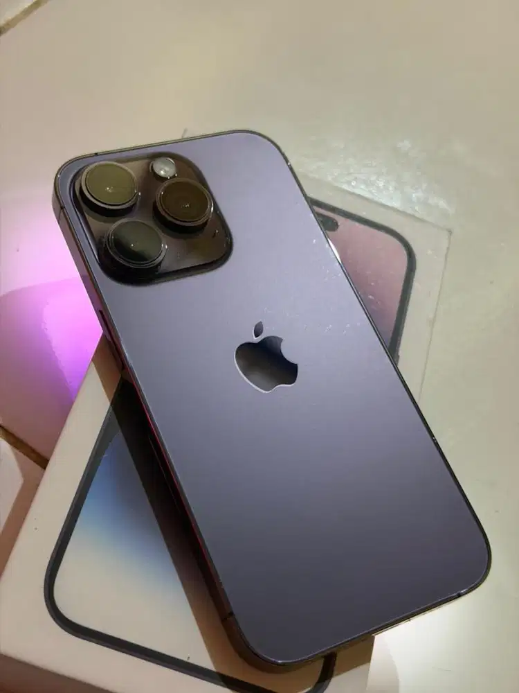 iphone 14 pro ungu 256gb fullset