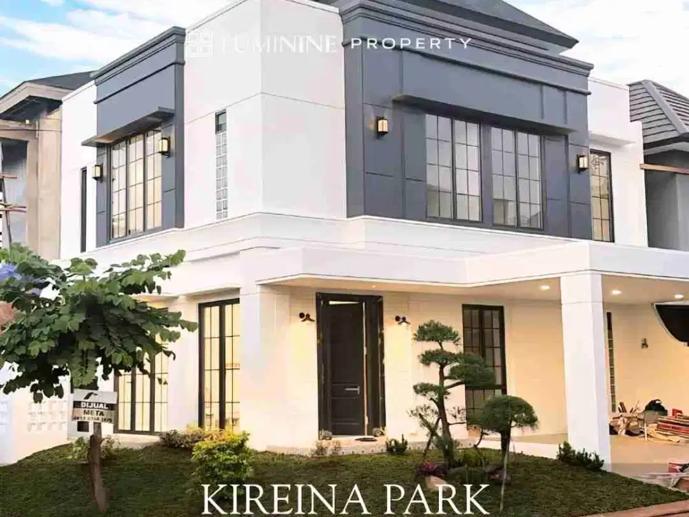 Rumah brand new,hook,frew kitchen set.Bisa KPR.Strategis 5 menit ke tol BSD & Pasmod di dalam cluster Kireina Park BSD