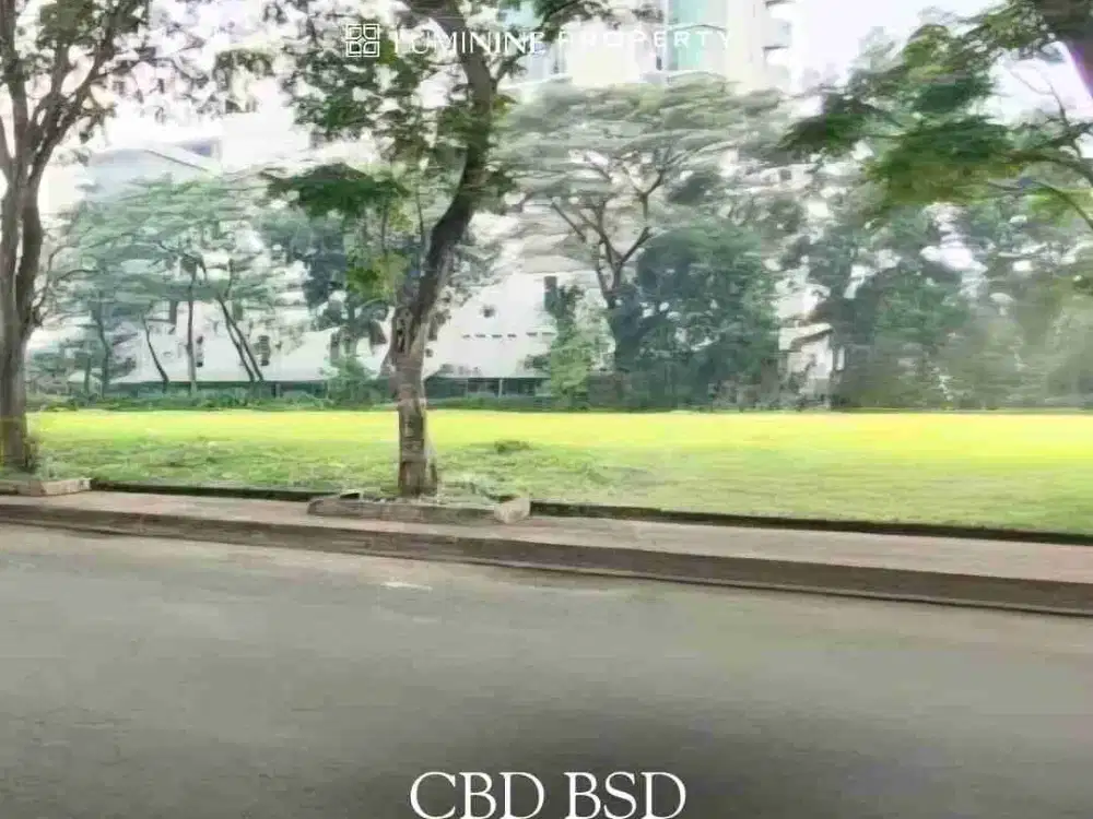 Dijual kavling super komersil dan strategis area CBD BSD sangat cocok untuk bisnis,harga miring!