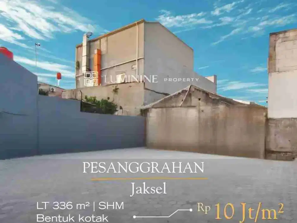 Dijual kavling siap bangun di Pesanggrahan Jakarta Selatan, bebas banjir lokasi hidup dan nyaman