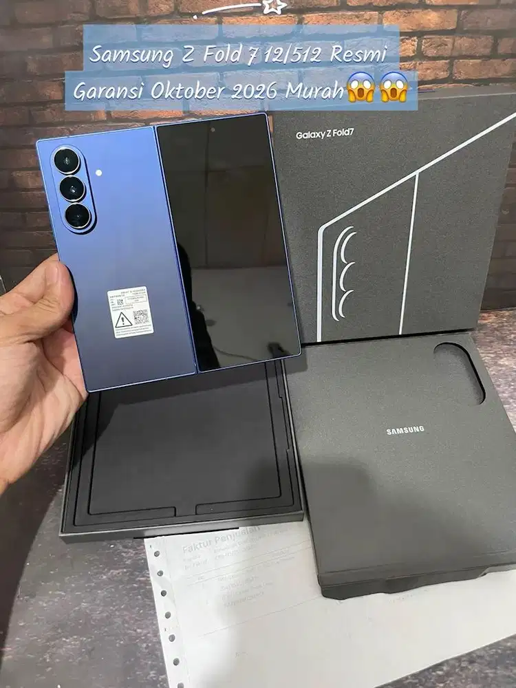 Samsung Z Fold 7 512 Resmi Garansi On Panjang