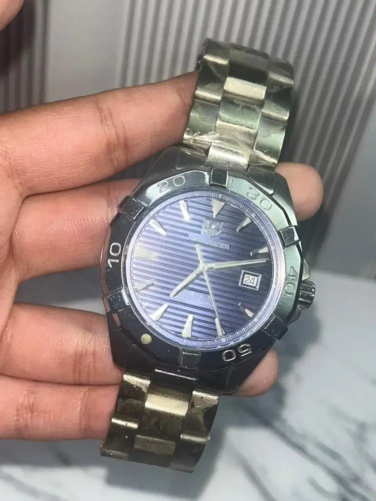 DIJUAL JAM TANGAN COWO TAGHEUER AQUARACER SWISS