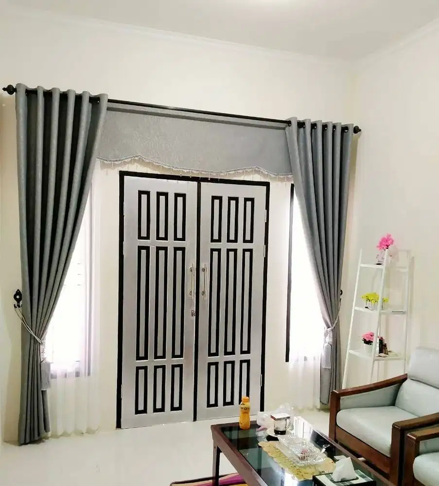 Pemasangan Gorden & Blind Vertikal/Vertical Roll/Roller Gordyn Hordeng