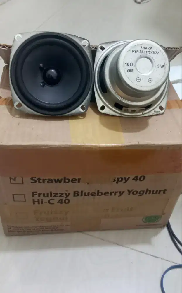Bahan speker SHARP 4 in