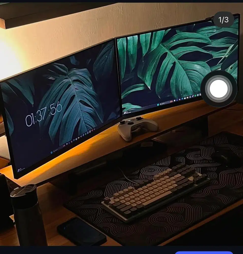 Double Monitor Samsung 24 Inch