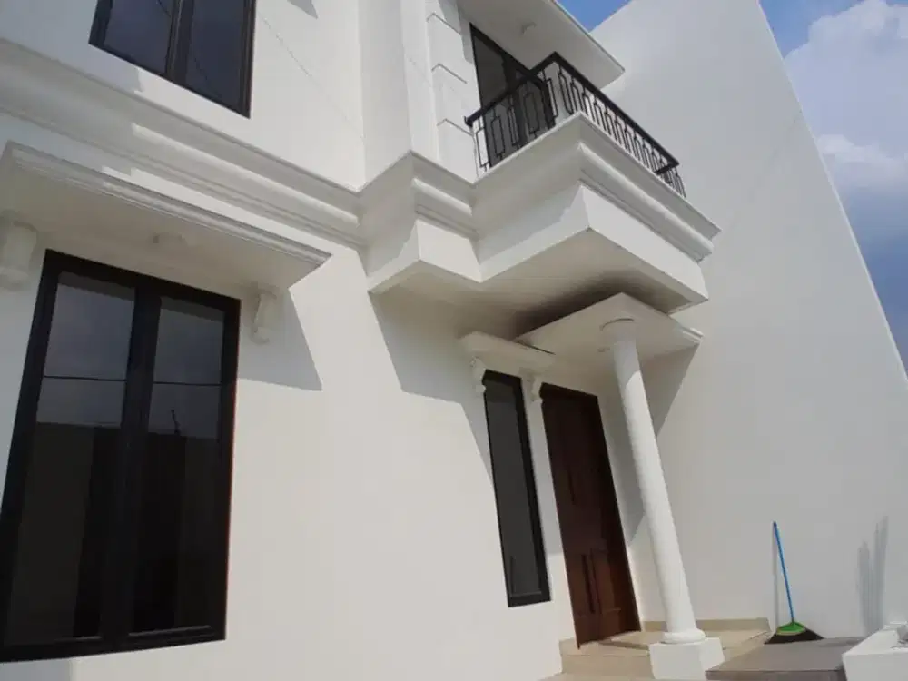 rumah cluster one gate sistem, lokasi dekat tol dan lrt jatibening