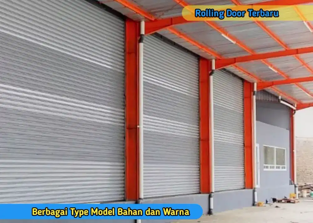 Rolling Door Toko Rumah Warung Mall Kantor Plaza Gudang Bengkel