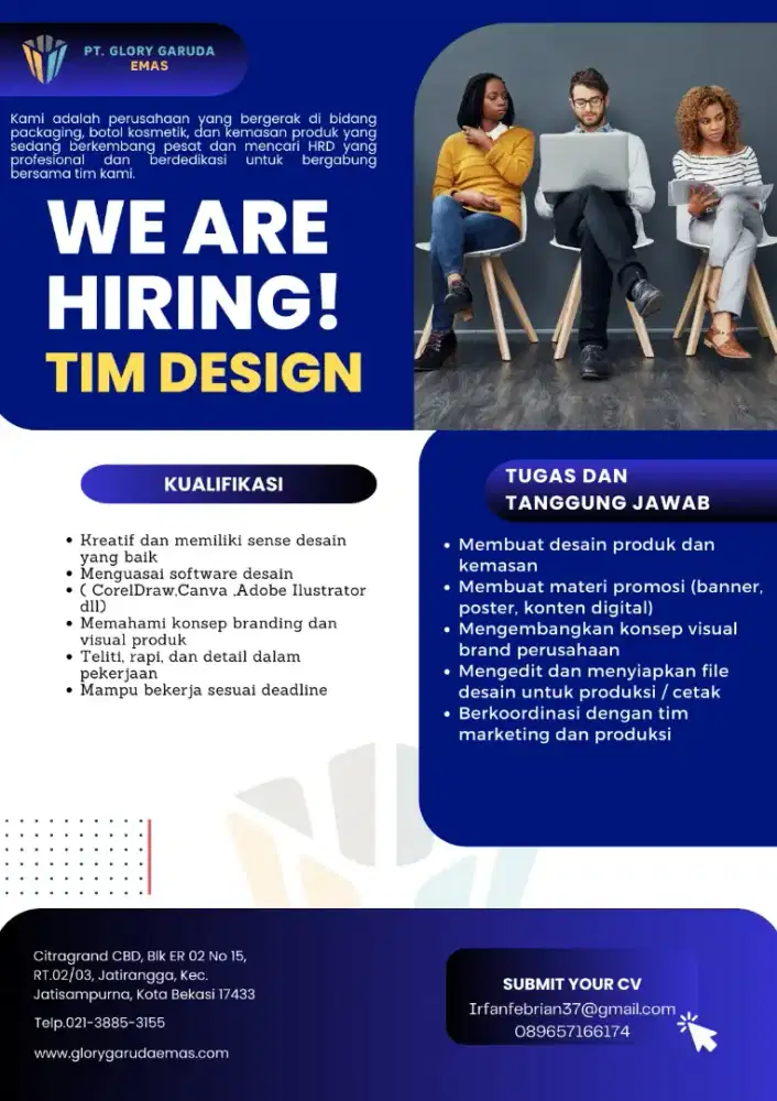 Lowongan kerja Dsain