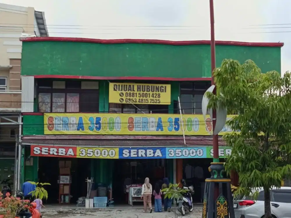 Toko 3 Pintu Lokasi Strategis Ahmad Yani Selat Kapuas
