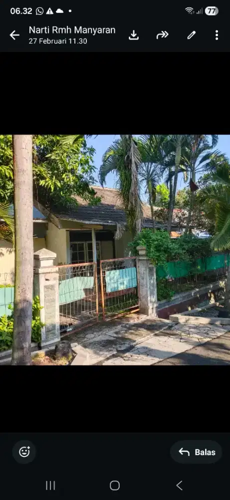 Rumah di jual segera