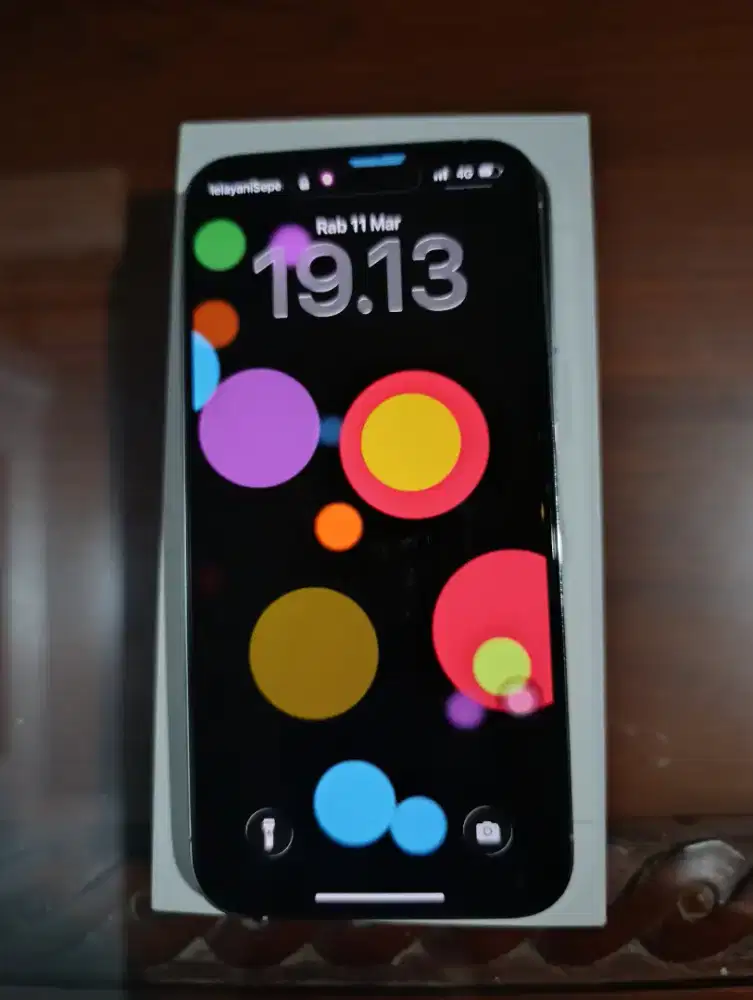 Iphone 14 promax 256GB.silver, fullset,bekas garansi ibox