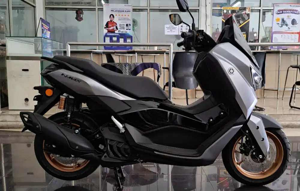 [ Motor Baru ] Nmax turbo non abs keyles conected silver