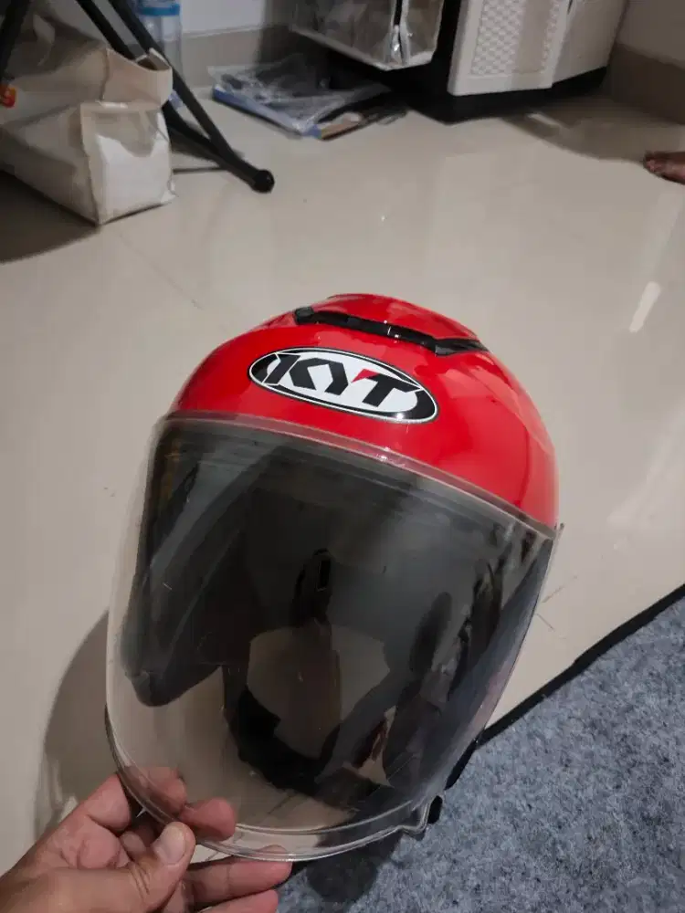 Helm kyt Kyoto merah