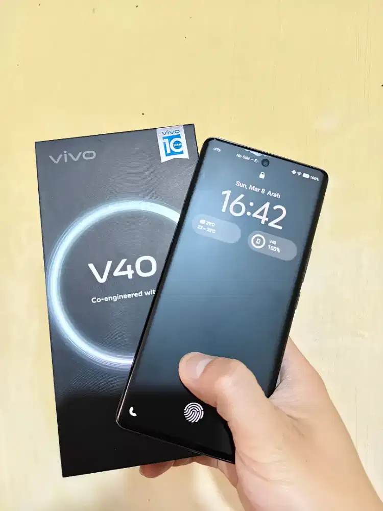 Vivo V40 5G Grey 12/256 – Fullset
