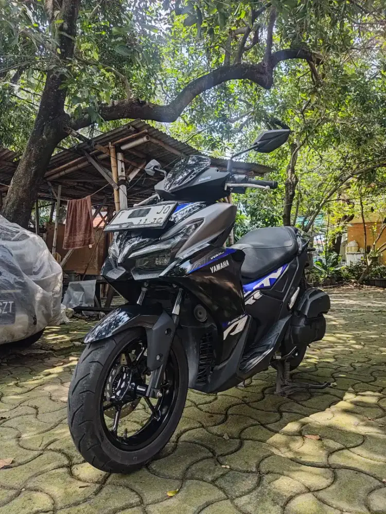 KM 4 Ribu! Yamaha Aerox Alpha 2025