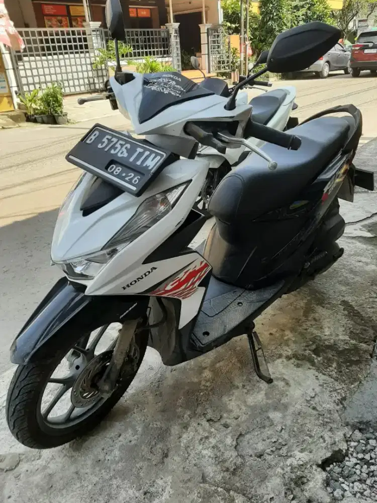 Honda Beat New 2021 ss lengkap mesin bagus plat B DKI, Stater tokcer