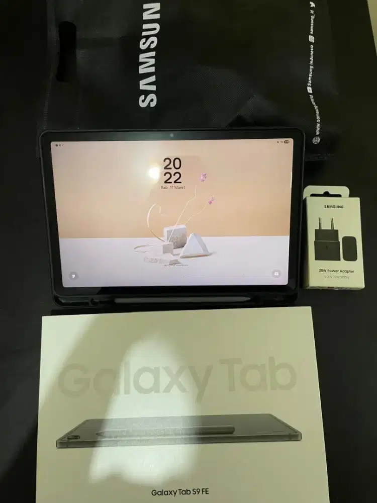 Dijual Tab S9 FE Wifi 128GB mulus