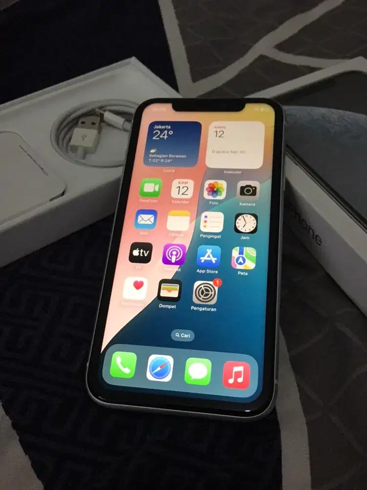 iPhone XR 128GB Wifi Only White karena sim lock