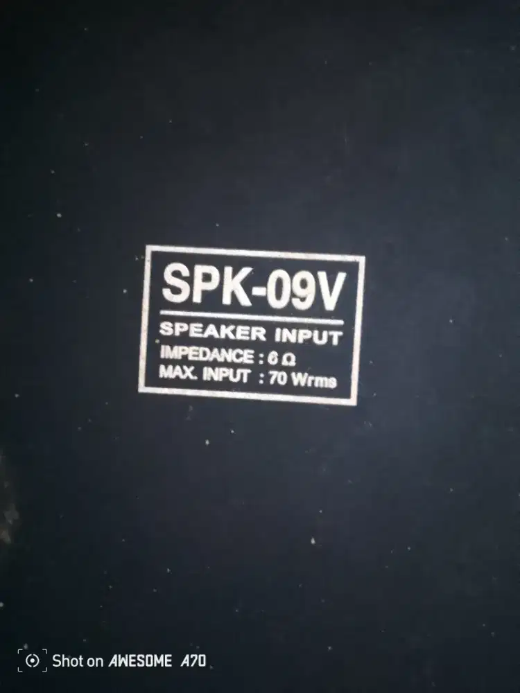 Satu set speaker Polytron SPK-09V Ex bigband + tape mobil ex Toyota