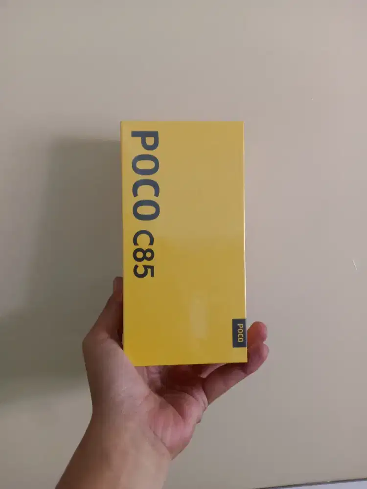 Berminat silahkan WA Poco C85 NFC 6+6/128 Garansi resmi 15bln