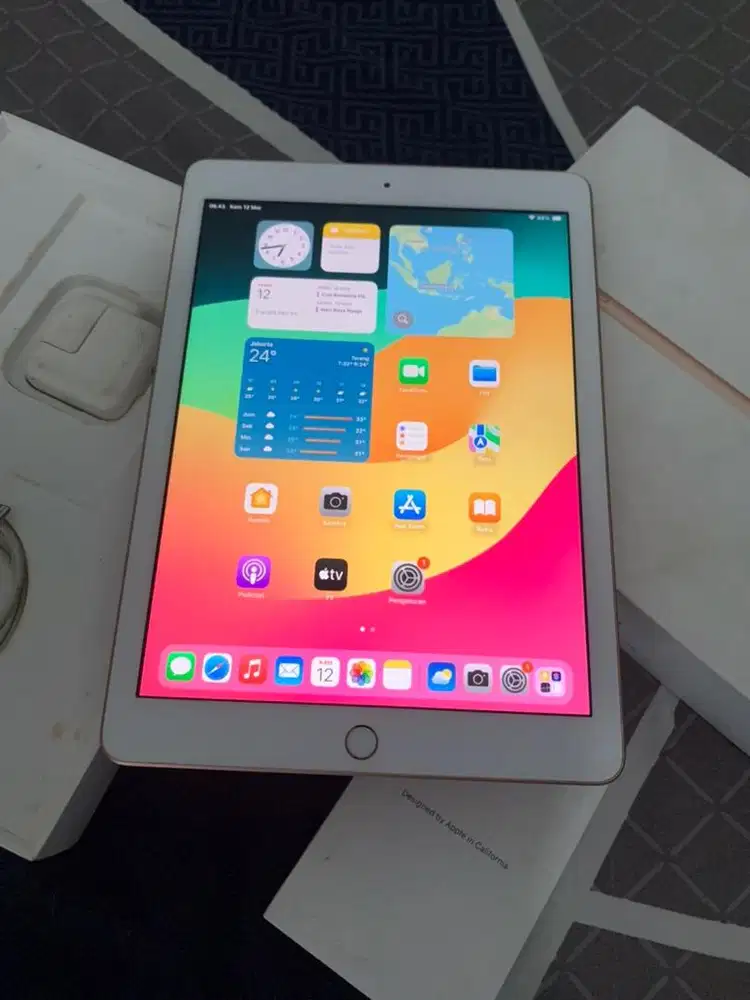 iPad Generasi 6 2018 32GB Wifi Only Gold