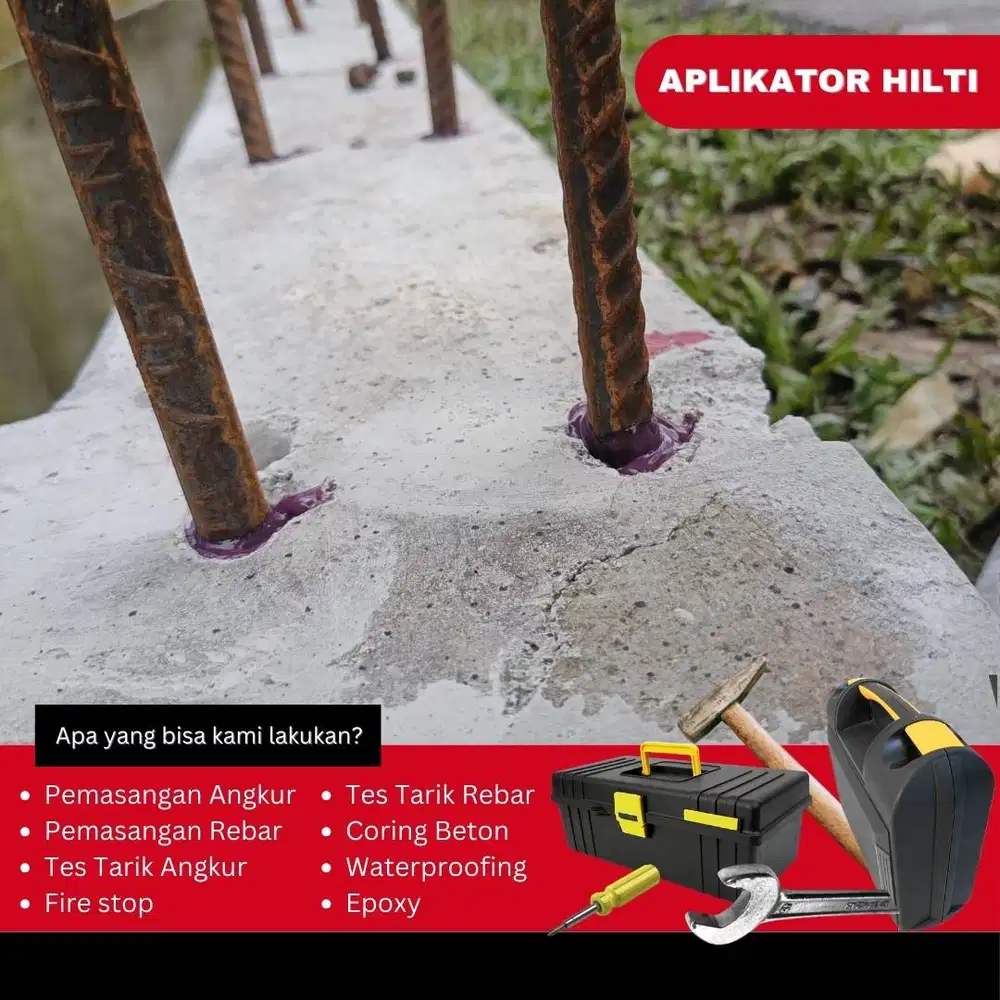 Jasa Pemasangan Besi Rebar D16 Jakarta