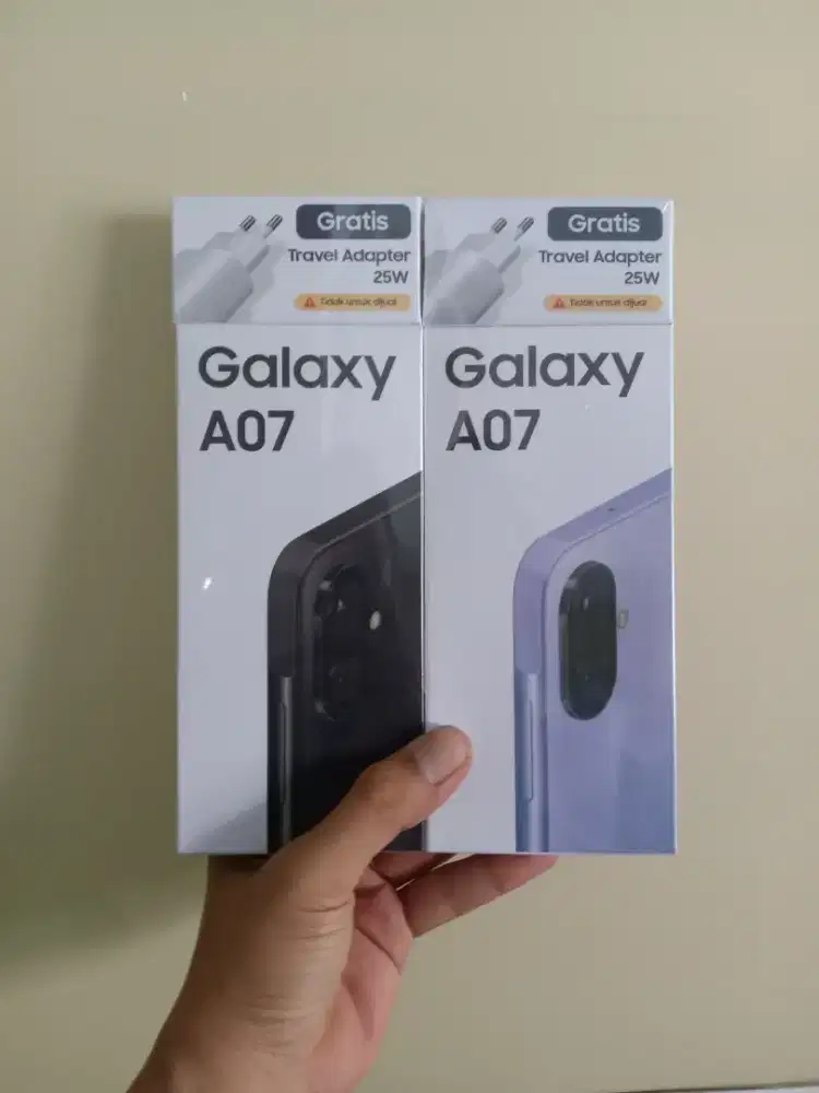 Berminat silahkan WA Samsung Galaxy A07 8/256 Garansi resmi 1thn
