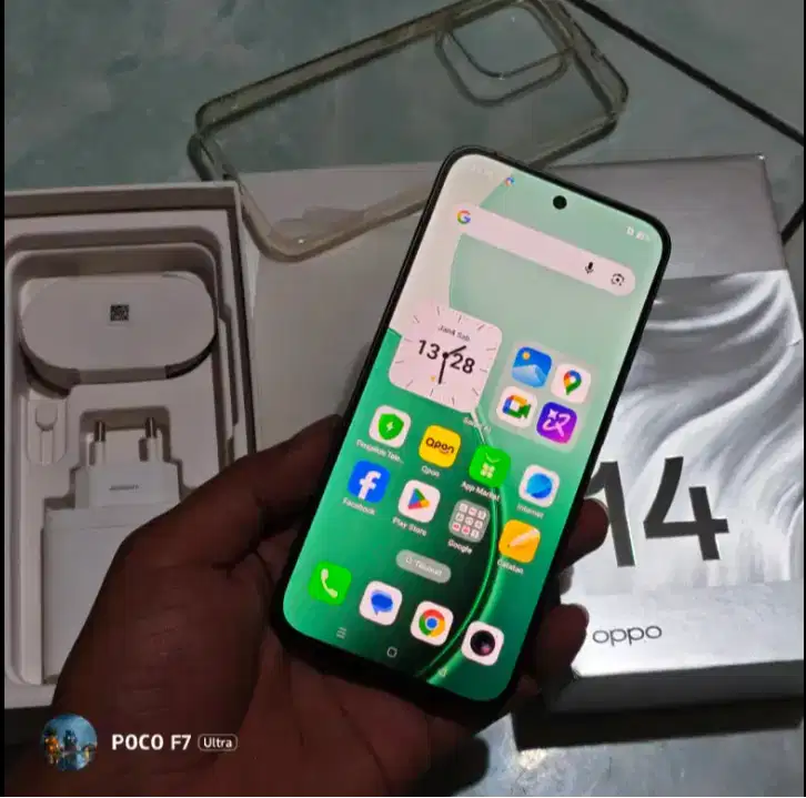 Oppo Reno 14 5g 12/256 Emerald Green Fullset