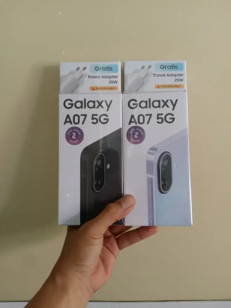 Berminat silahkan WA Samsung Galaxy A07 5G 6/128 Garansi resmi 1thn