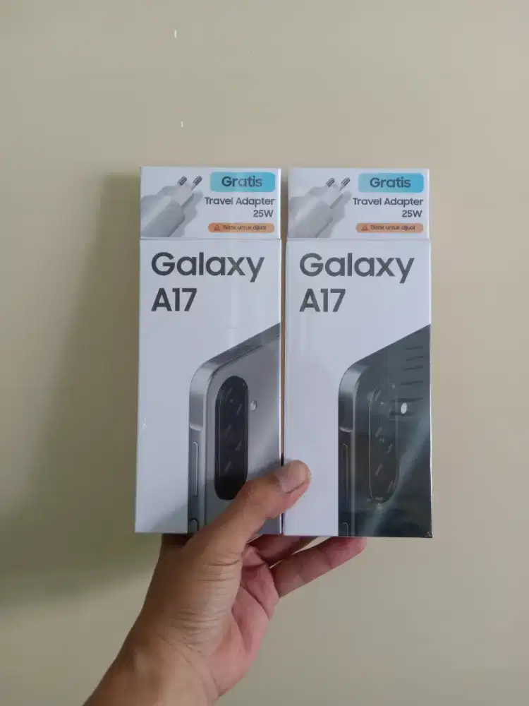 Berminat silahkan WA Samsung Galaxy A17 8/256 Garansi resmi 1thn