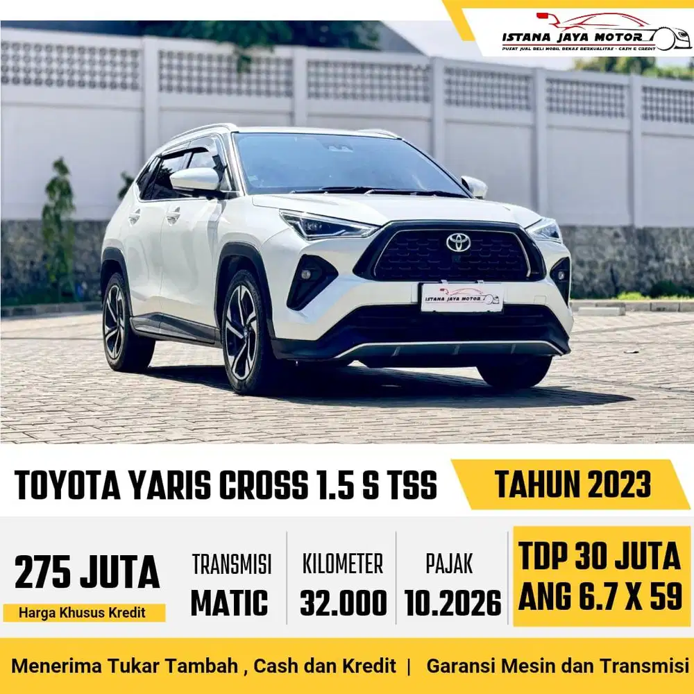 [FITUR TSS] Toyota Yaris Cross S TSS 1.5 Automatic 2023
