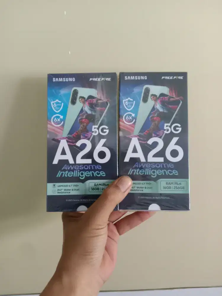 Berminat silahkan WA Samsung Galaxy A26 5G 8/256 Garansi resmi 1thn