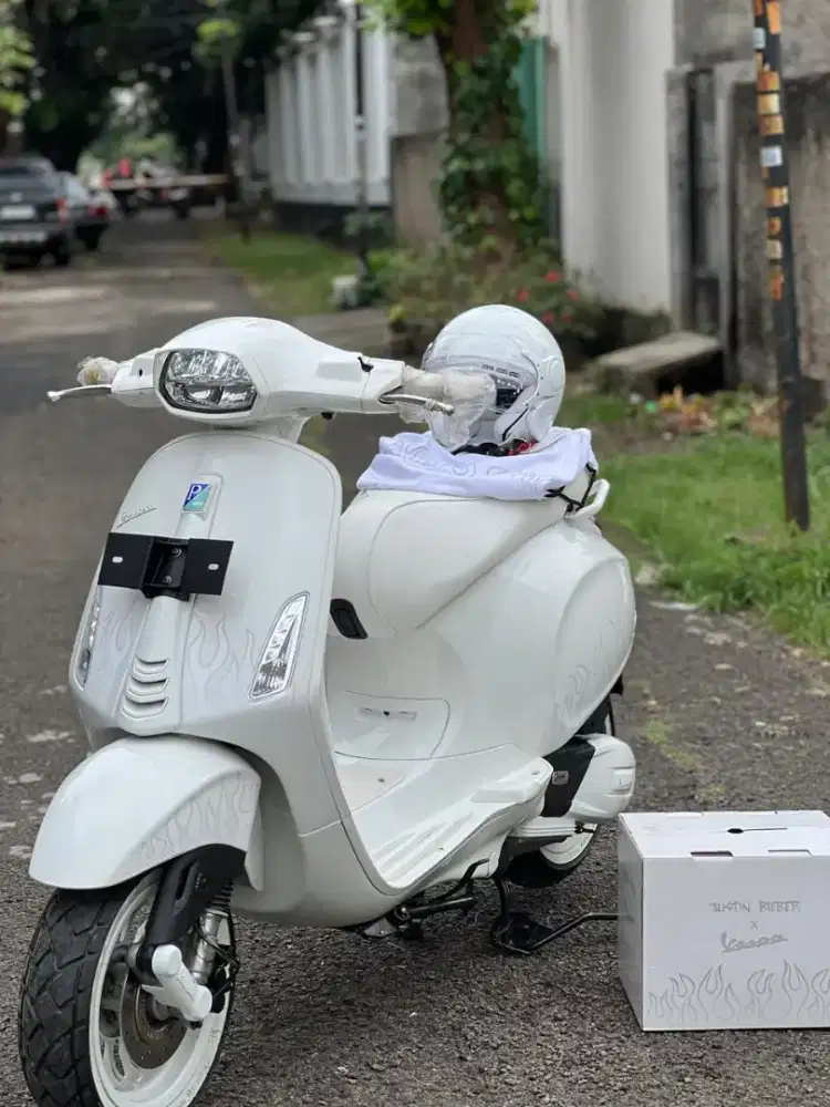 ( KM 200 Perak ) Vespa Sprint Justin Bieber Anniversary 10th limited