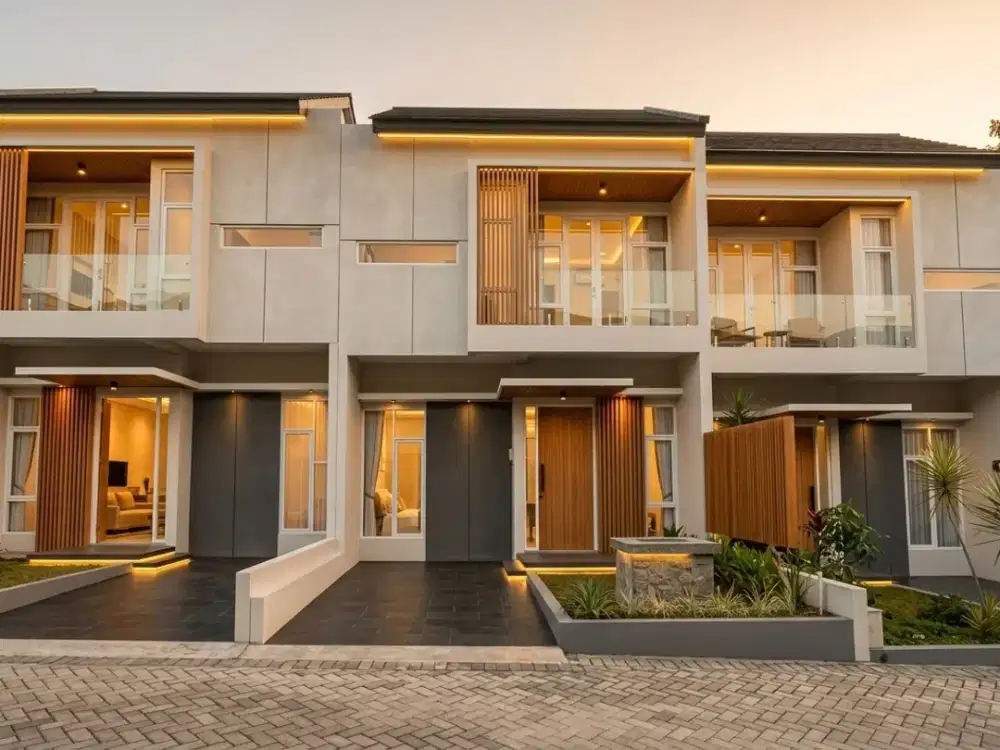 Promo villa murah siap huni full furnished free manajemen