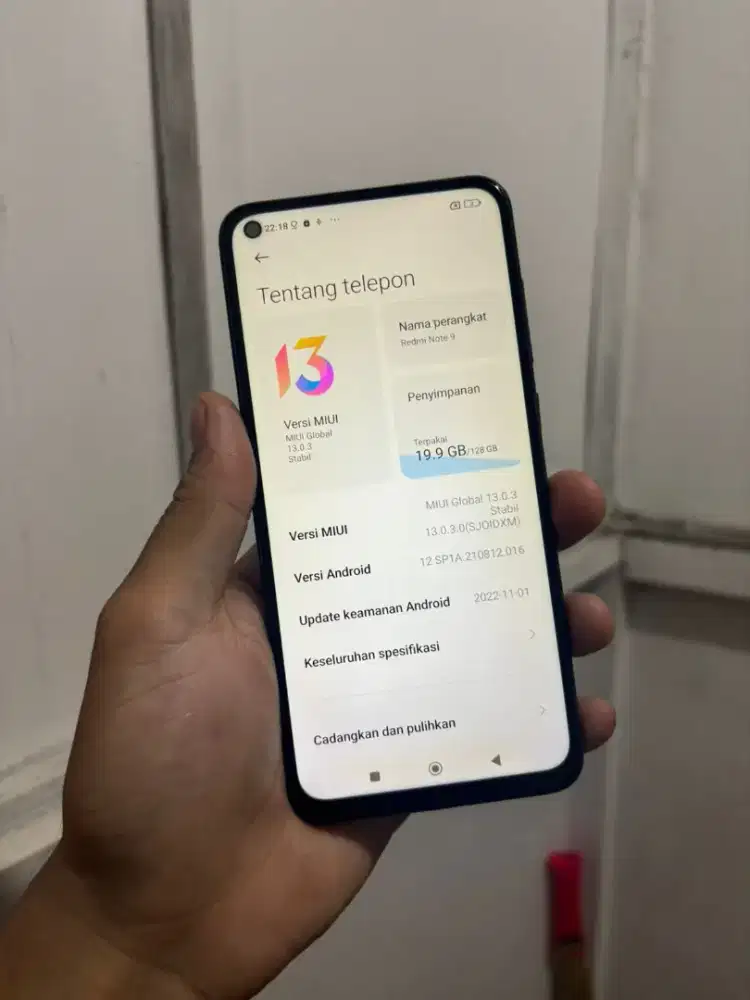 Hp redmi note 9