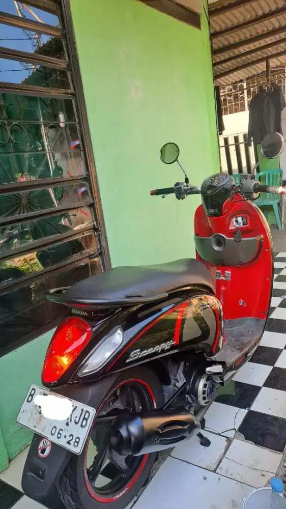 Scoopy FI mesin siap gas mudik jarak jauh sehat surat kmplit