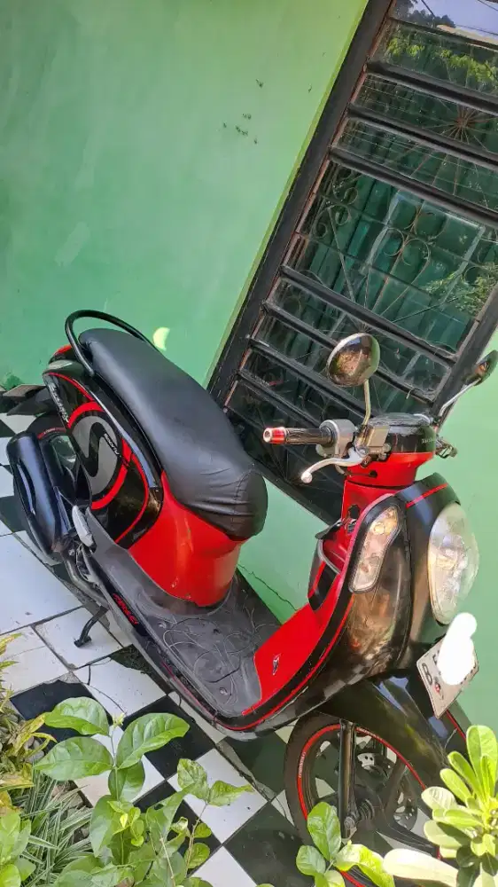 Scoopy FI mesin siap gas mudik jarak jauh sehat surat kmplit