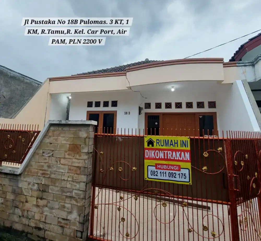 Dikontrakan Rumah Bagus dan Bersih