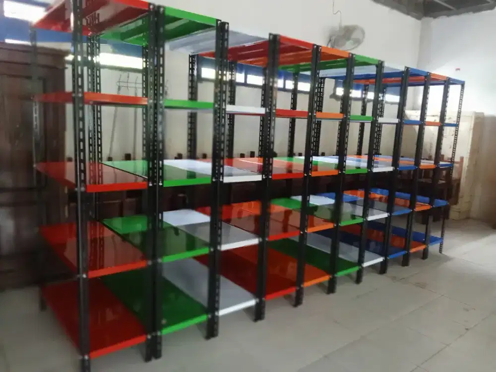 RAK BESI SUSUN RAK GUDANG MURAH