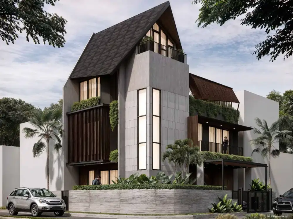 Rumah Baru Berdesain Minimalis Modern Di Cinere Estate