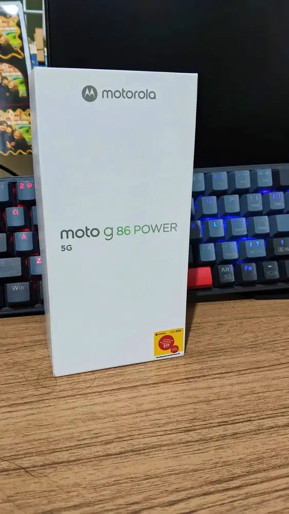 Motorola Moto G86 Power 5G 8/256GB - Baru Segel - Baterai Badak!