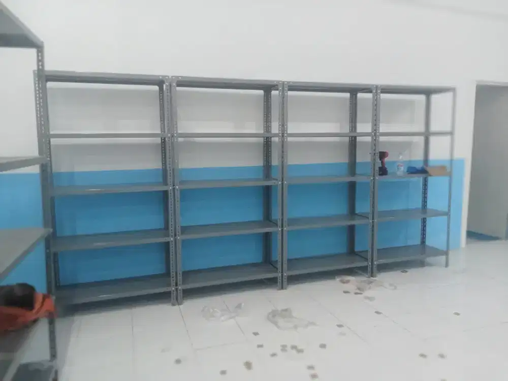 Rak besi susun murah