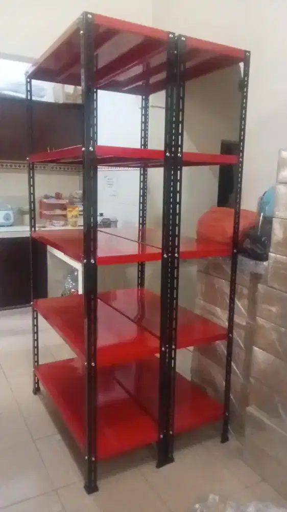 Rak besi siku rak gudang