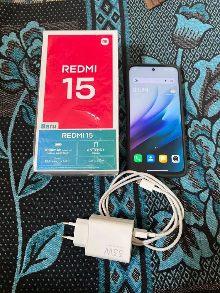 Hp Redmi 15 128 ram 8