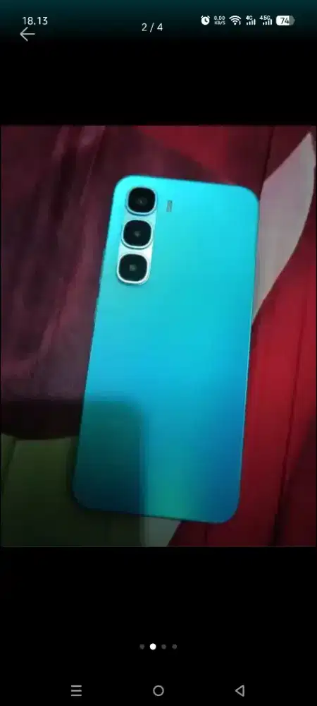 Infinix Hot 60 8/256 Mulus Like New Fulset